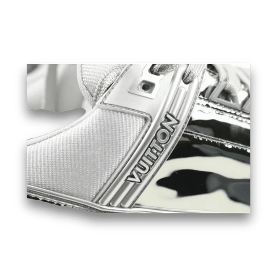 Louis Vuitton LV Trainer 'Silver Mirror" - Sneakers - Jawns on Fire Sneakers & Shoes