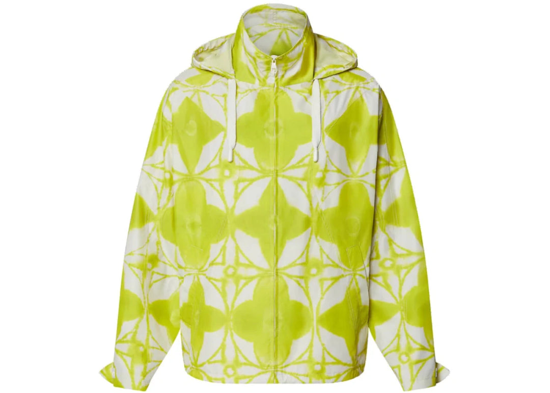 Louis Vuitton Monogram Shibori Windbreaker Green/Yellow - Clothing - Mens - Jawns on Fire Sneakers & Shoes