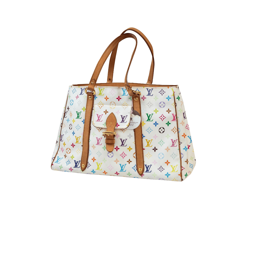 Louis Vuitton Murikami Monogram Tote Bag - Handbags - Jawns on Fire Sneakers & Shoes