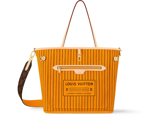 Louis Vuitton Neverfull Bandouliere MM Inside Out Monogram/Jaune Safran M11947 - Handbags - Jawns on Fire Sneakers & Shoes