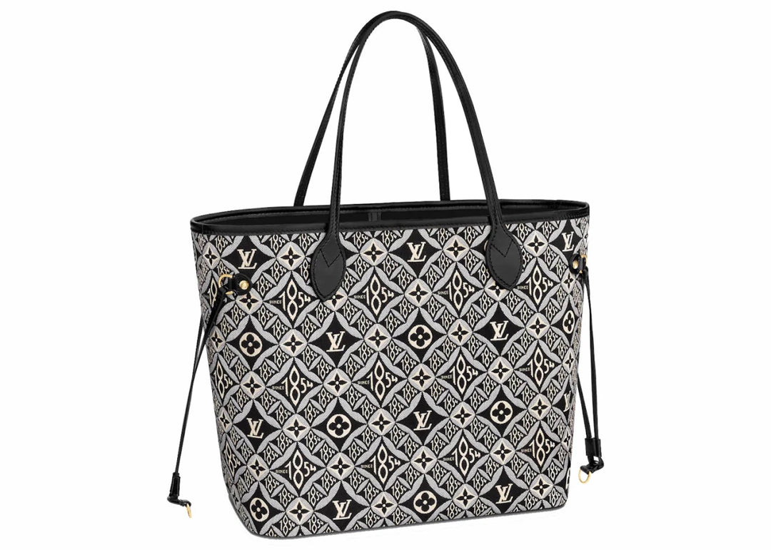 Louis Vuitton Neverfull MM Since 1854 Monogram Jacquard Gray - Handbags - Jawns on Fire Sneakers &amp; Shoes