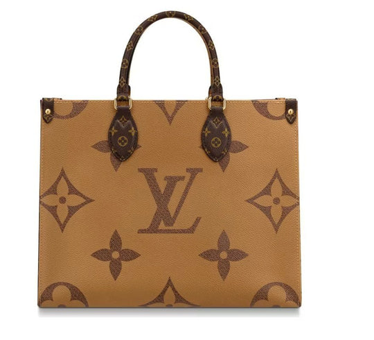 Louis Vuitton Onthego Monogram Giant Reverse MM Brown - Handbags - Jawns on Fire Sneakers & Shoes