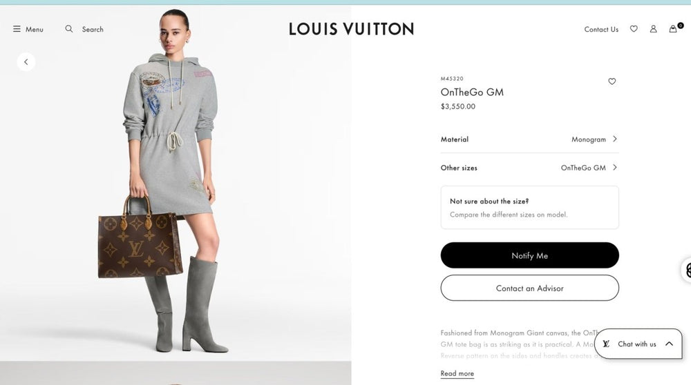 Louis Vuitton Onthego Monogram Giant Reverse MM Brown - Handbags - Jawns on Fire Sneakers & Shoes