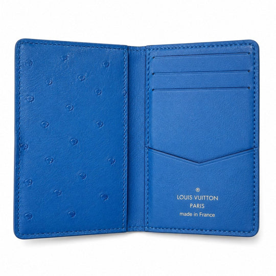 Louis Vuitton Ostrich Pocket Organizer Bleu - Handbags - Jawns on Fire Sneakers & Shoes