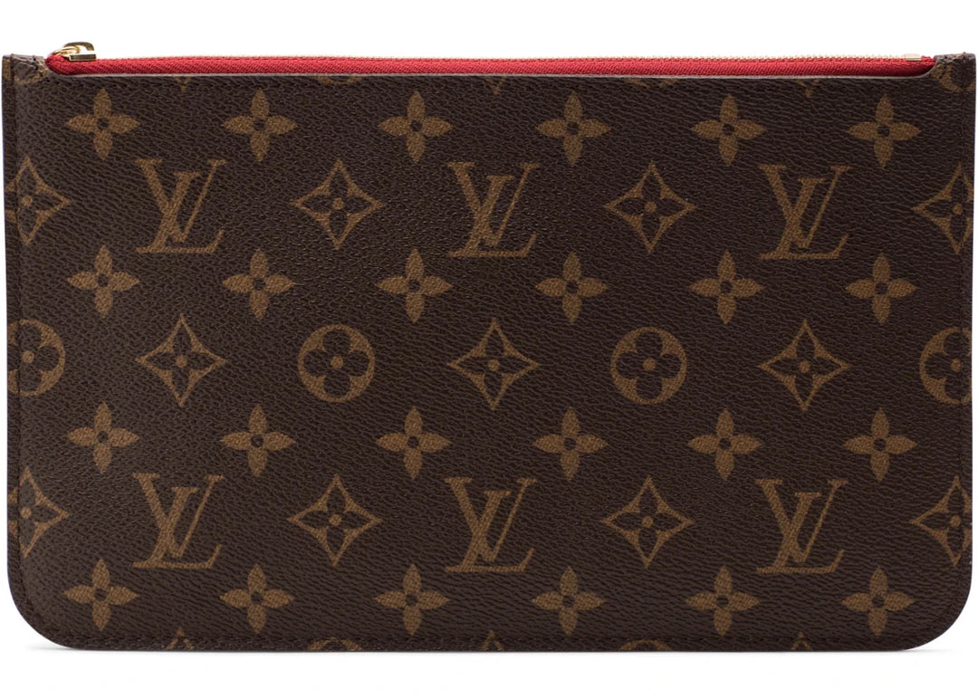 Louis Vuitton Pochette Monogram MM/GM Cerise (Orange) Lining - Handbags - Jawns on Fire Sneakers & Shoes