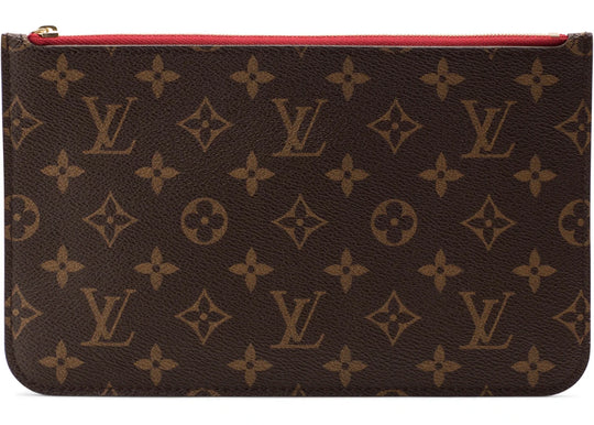Louis Vuitton Pochette Monogram MM/GM Cerise (Orange) Lining - Handbags - Jawns on Fire Sneakers & Shoes