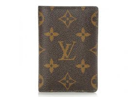 Louis Vuitton Pocket Organizer Monogram Brown - Handbags - Jawns on Fire Sneakers & Shoes