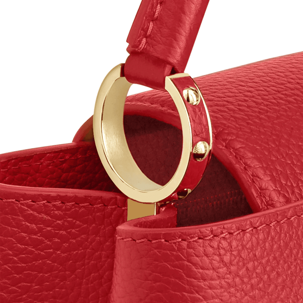 Louis Vuitton Rubis Taurillon Leather Capucines BB Bag M52689 - Handbags - Jawns on Fire Sneakers & Shoes