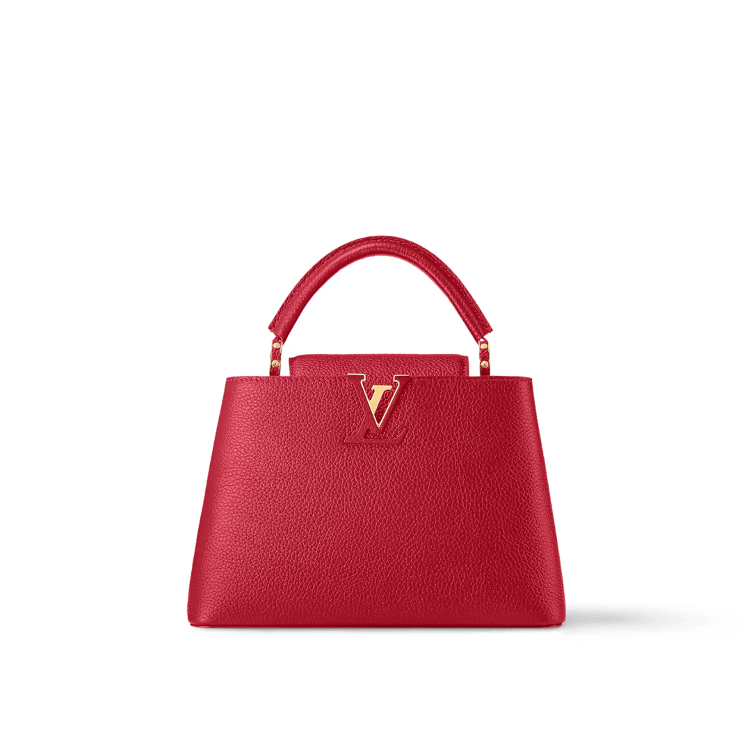 Louis Vuitton Rubis Taurillon Leather Capucines BB Bag M52689 - Handbags - Jawns on Fire Sneakers & Shoes