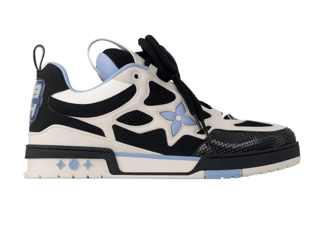 Louis Vuitton Skate Black Cream Blue - Sneakers - Jawns on Fire Sneakers & Shoes