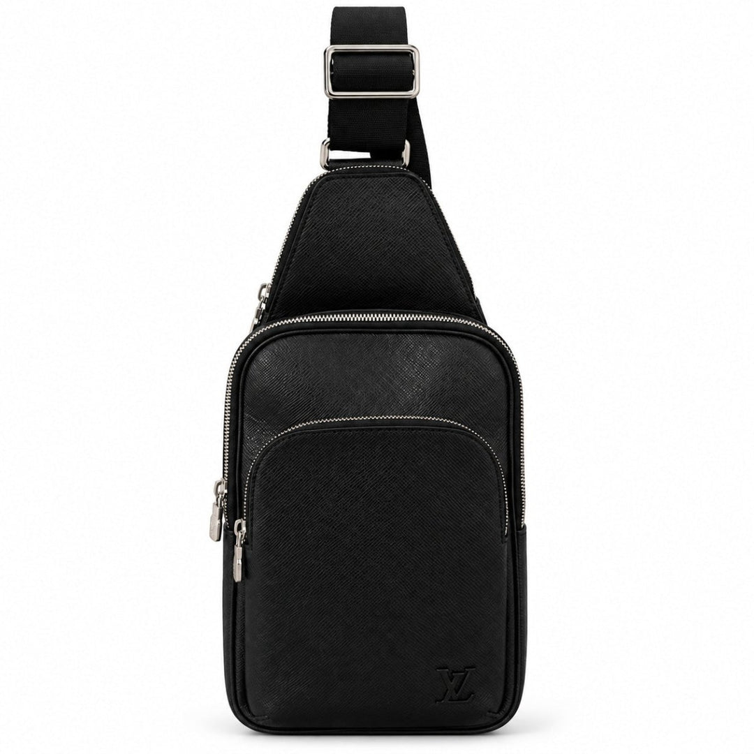 Louis Vuitton Taiga Avenue Black Sling Bag - Handbags - Jawns on Fire Sneakers &amp; Shoes