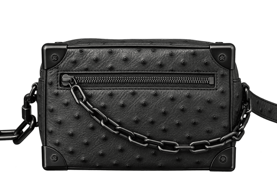 Louis Vuitton Trunk Ostrich - Black - Handbags - Jawns on Fire Sneakers &amp; Shoes