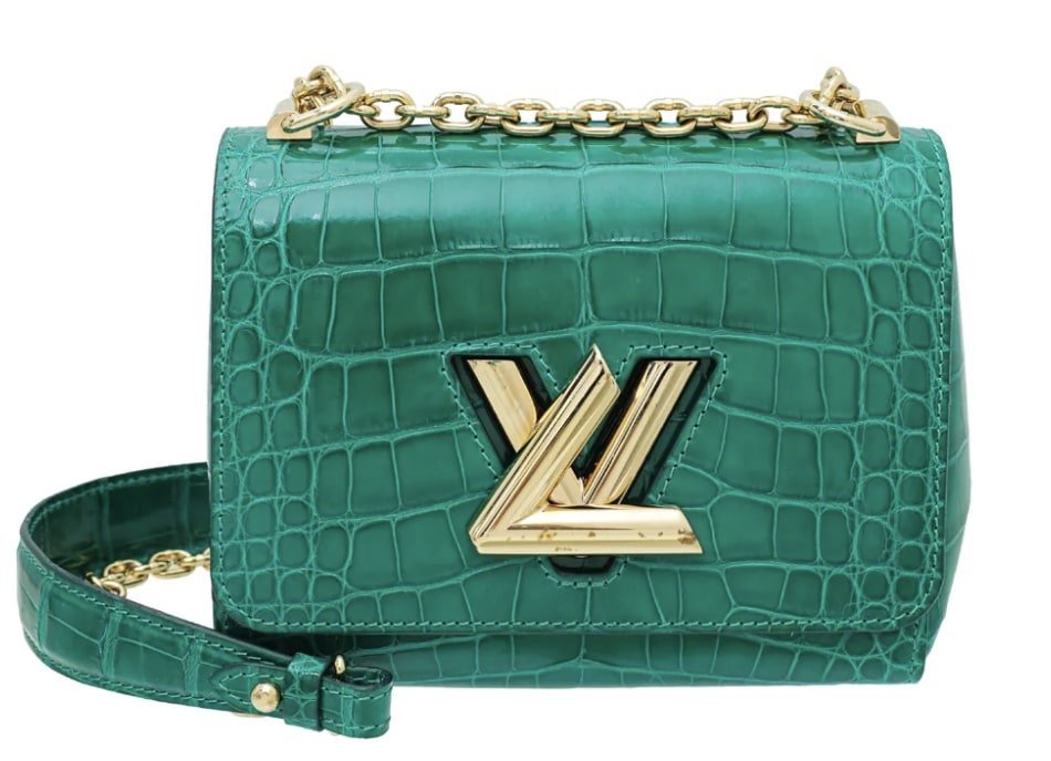 Louis Vuitton Twist Crocodile PM Emerald - Handbags - Jawns on Fire Sneakers &amp; Shoes