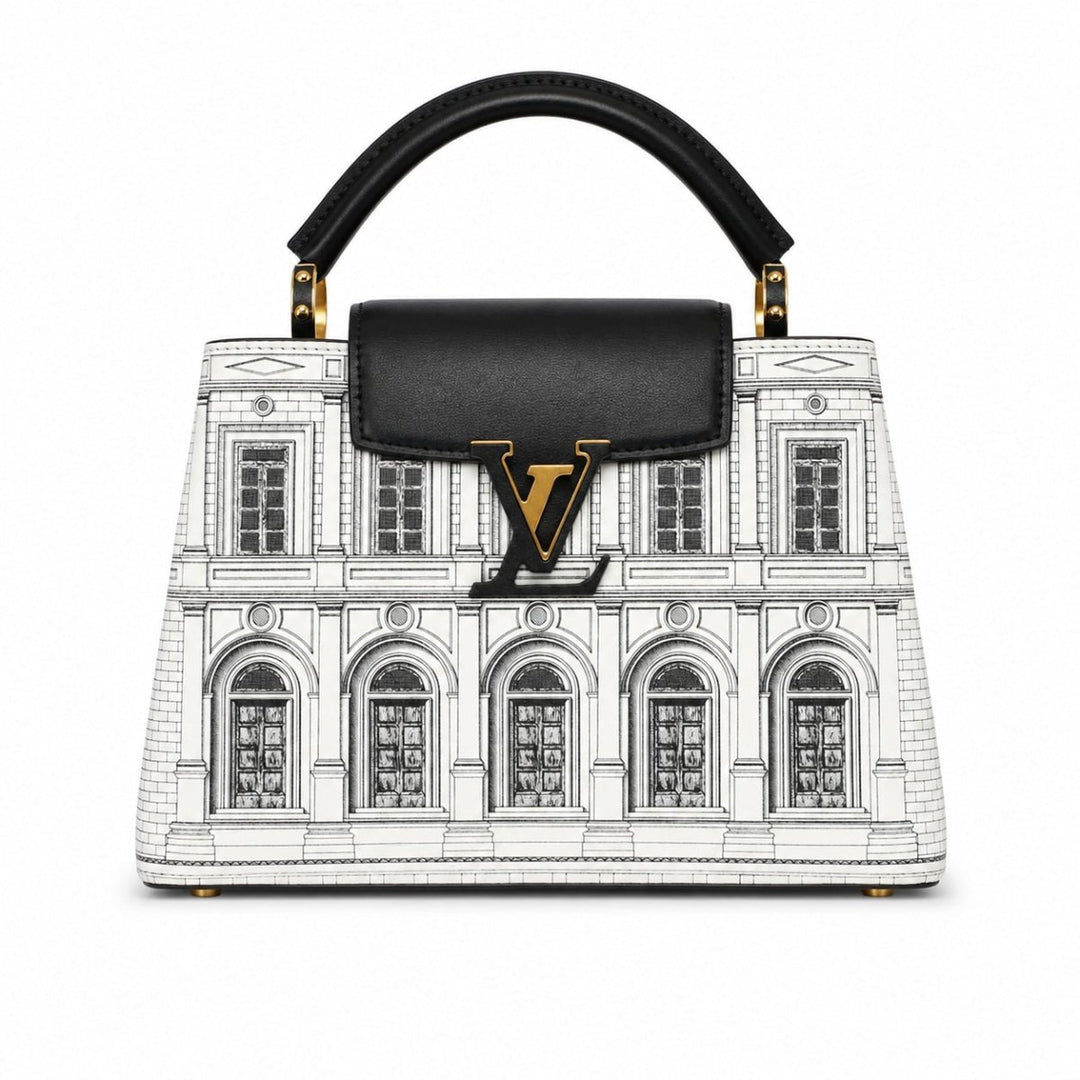 Louis Vuitton x Fornasetti Architettura Capucines BB - Handbags - Jawns on Fire Sneakers & Shoes