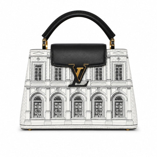 Louis Vuitton x Fornasetti Architettura Capucines BB - Handbags - Jawns on Fire Sneakers & Shoes