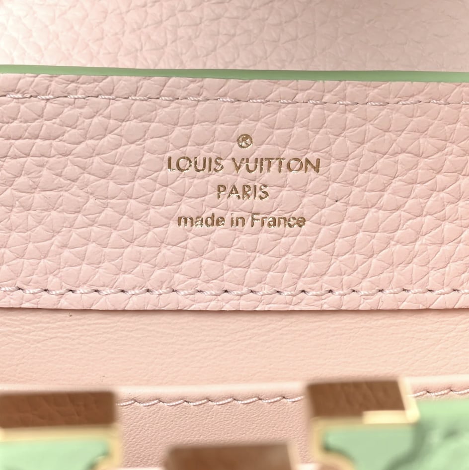 Louis Vuitton x Taurillon Mini Capucines Vert Pomme - Handbags - Jawns on Fire Sneakers & Shoes