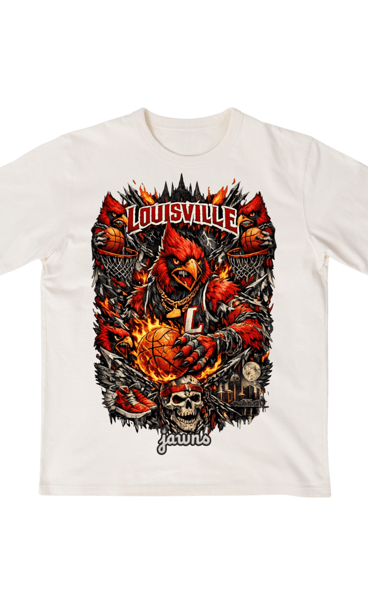Louisville Cardinals Godspeed Streetwear Basketball Shirt - T-Shirt - Jawns on Fire Sneakers & Shoes