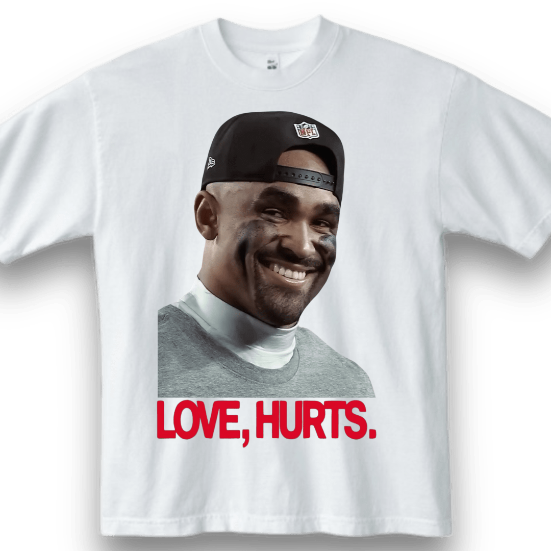 Love Hurts - Birds Original Jawns Gear - T-Shirt - Jawns on Fire Sneakers & Shoes