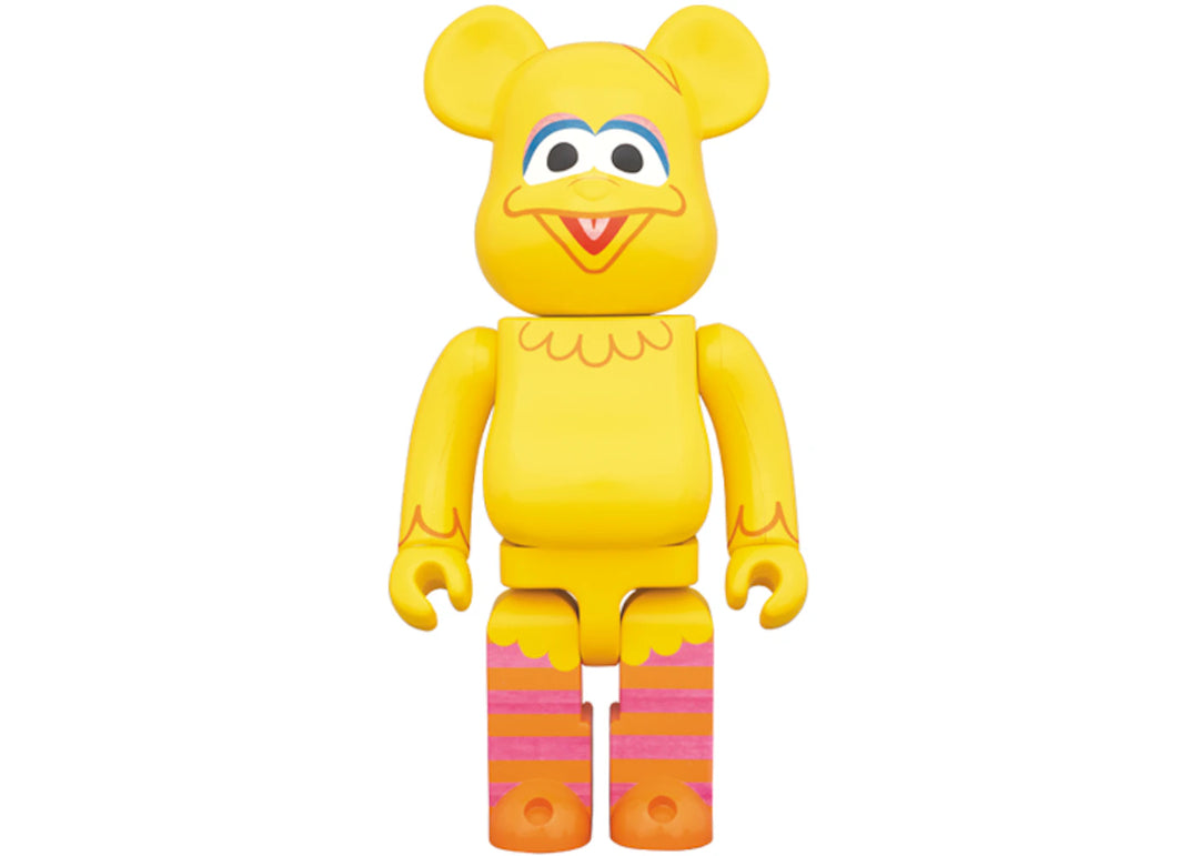 Bearbrick x Sesame Street Big Bird 1000% Yellow