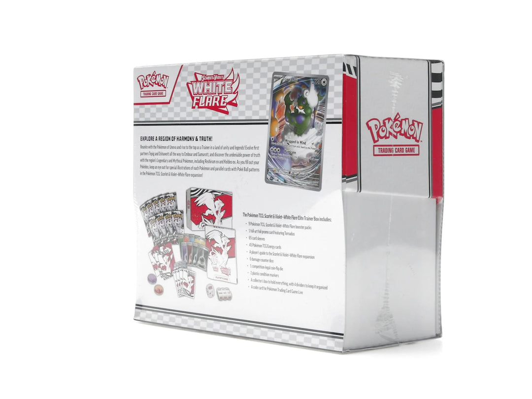 2025 Pokémon Scarlet & Violet White Flare Elite Trainer Box