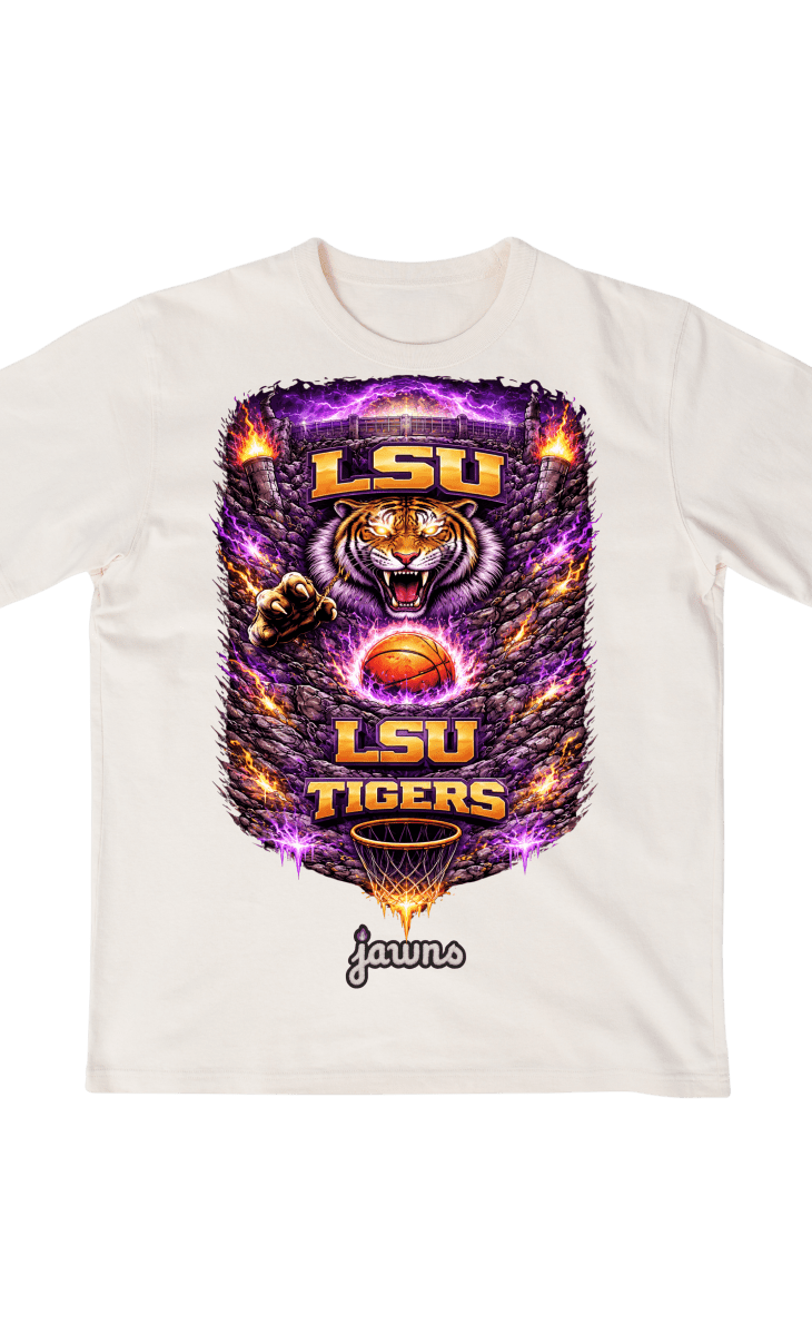 LSU Tigers Godspeed Streetwear Basketball Shirt - T-Shirt - Jawns on Fire Sneakers & Shoes