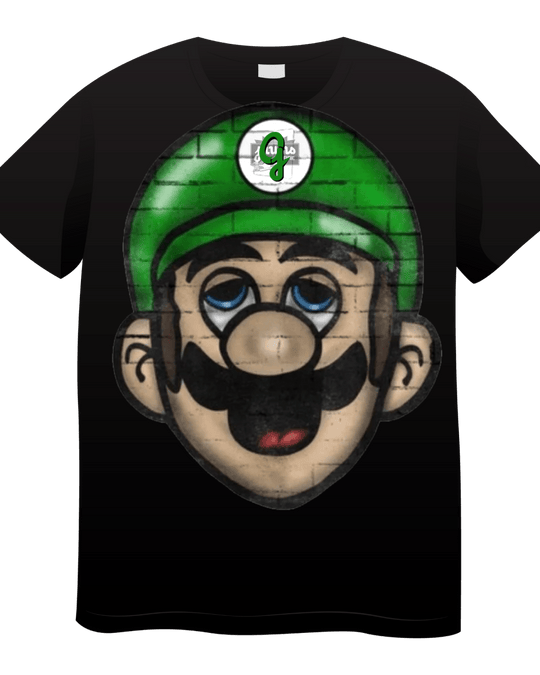 Luigi Jawn - Original Jawns - Black T-Shirt - T-Shirt - Jawns on Fire Sneakers & Shoes