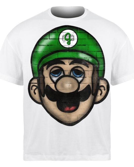 Luigi Jawn - Original Jawns - White T-Shirt - T-Shirt - Jawns on Fire Sneakers & Shoes