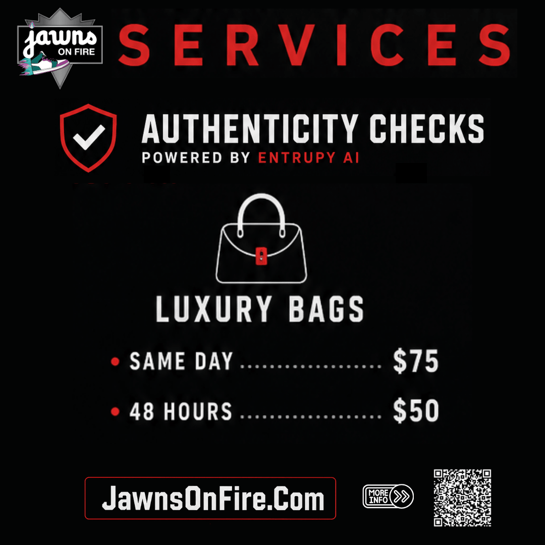 Luxury Bags Authenticity Check - Powered by Entrupy AI - Service - Jawns on Fire Sneakers & Shoes