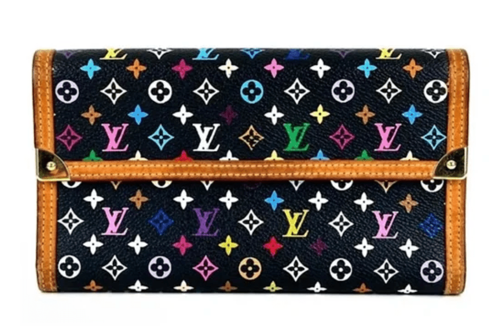 LV LOUIS VUITTON TAKASHI MURAKAMI Multicolor International Wallet - Handbags - Jawns on Fire Sneakers & Shoes