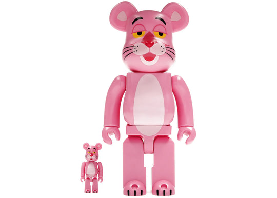 Bearbrick Pink Panther 100% &amp; 400% Set