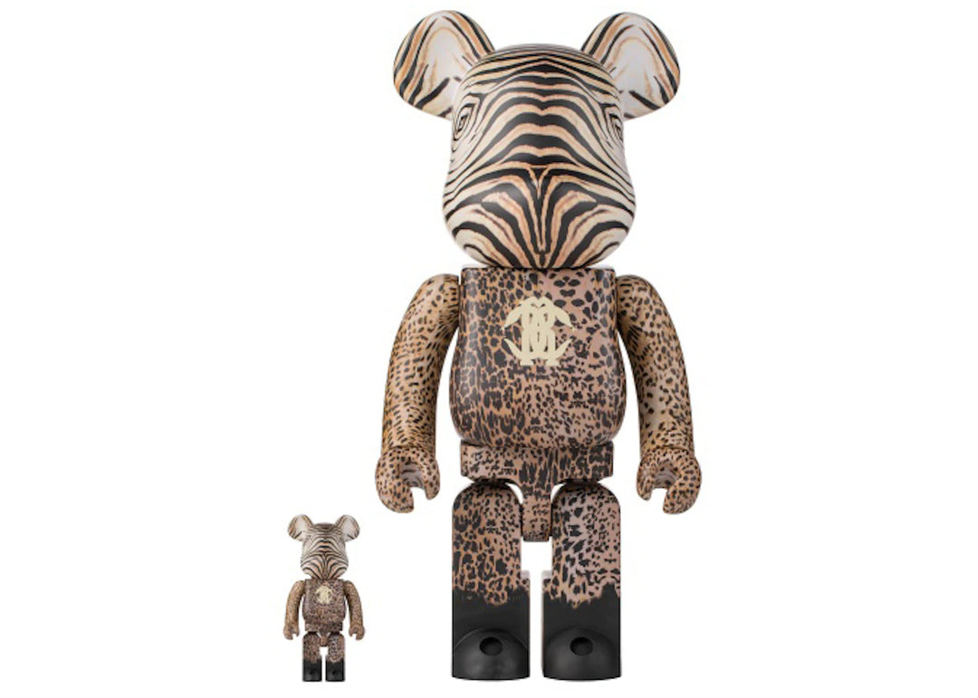 Bearbrick Macau 2023 x Roberto Cavalli 100% &amp; 400% Set