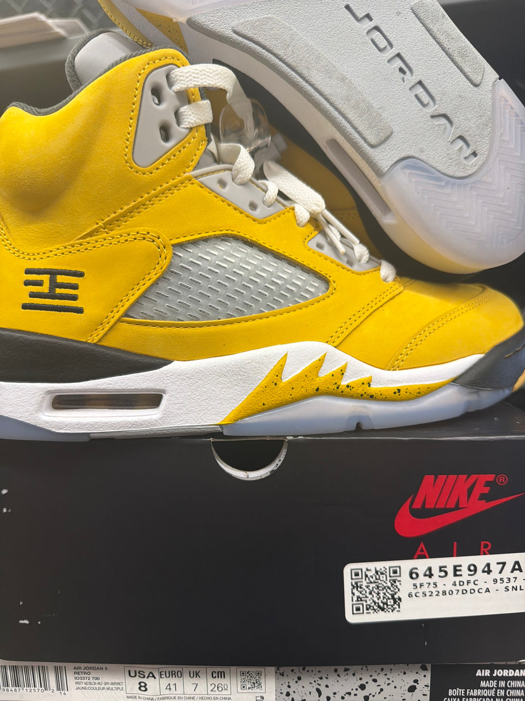 Jordan 5 Retro Tokyo T23 (2025) Men 8 Used