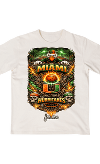 Miami Hurricanes Godspeed Streetwear Basketball Shirt