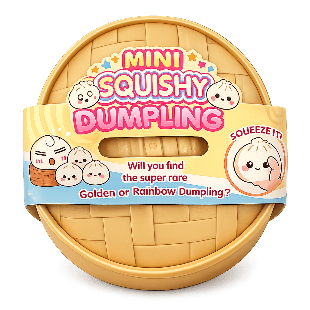 Mini Squishy Dumplings - Glitter - Sensory Toys - Jawns on Fire Sneakers & Shoes