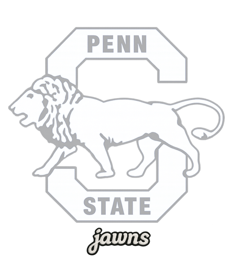 Mini "State" Lion - Only Jawns - 1/4 Zip Performance Gear - Hoodie - Jawns on Fire Sneakers & Shoes