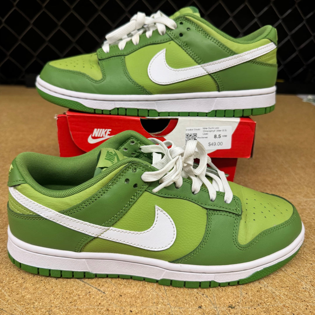 Nike Dunk Low 'Chlorophyll' (Men 8.5) Used