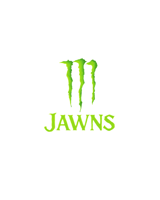 Monster Jawns - Original Jawns - Black T-Shirt - T-Shirt - Jawns on Fire Sneakers & Shoes