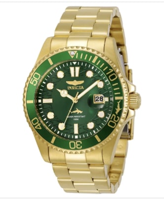 Invicta Pro Diver Currentwave Men's Watch - 43mm, Gold 30027