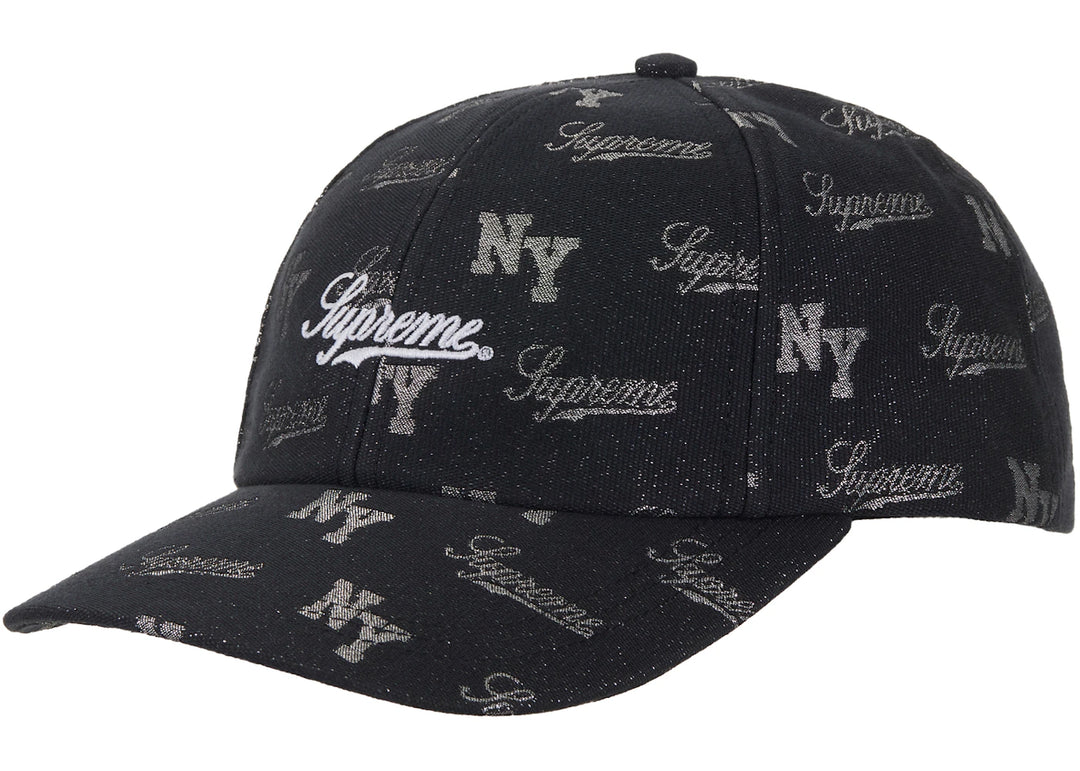Supreme Monogram 6-Panel Black