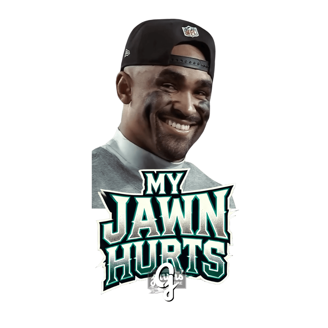 My JAWN Hurts - Birds Original Jawns Gear - T-Shirt - Jawns on Fire Sneakers & Shoes