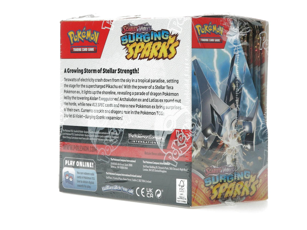 Pokémon Scarlet & Violet Surging Sparks Booster Display Box