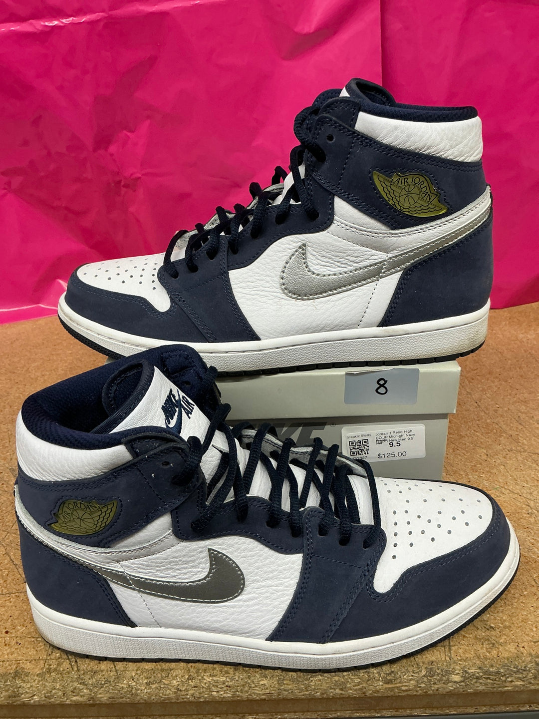 Jordan 1 Retro High CO.JP Midnight Navy (2020) New Men 9.5