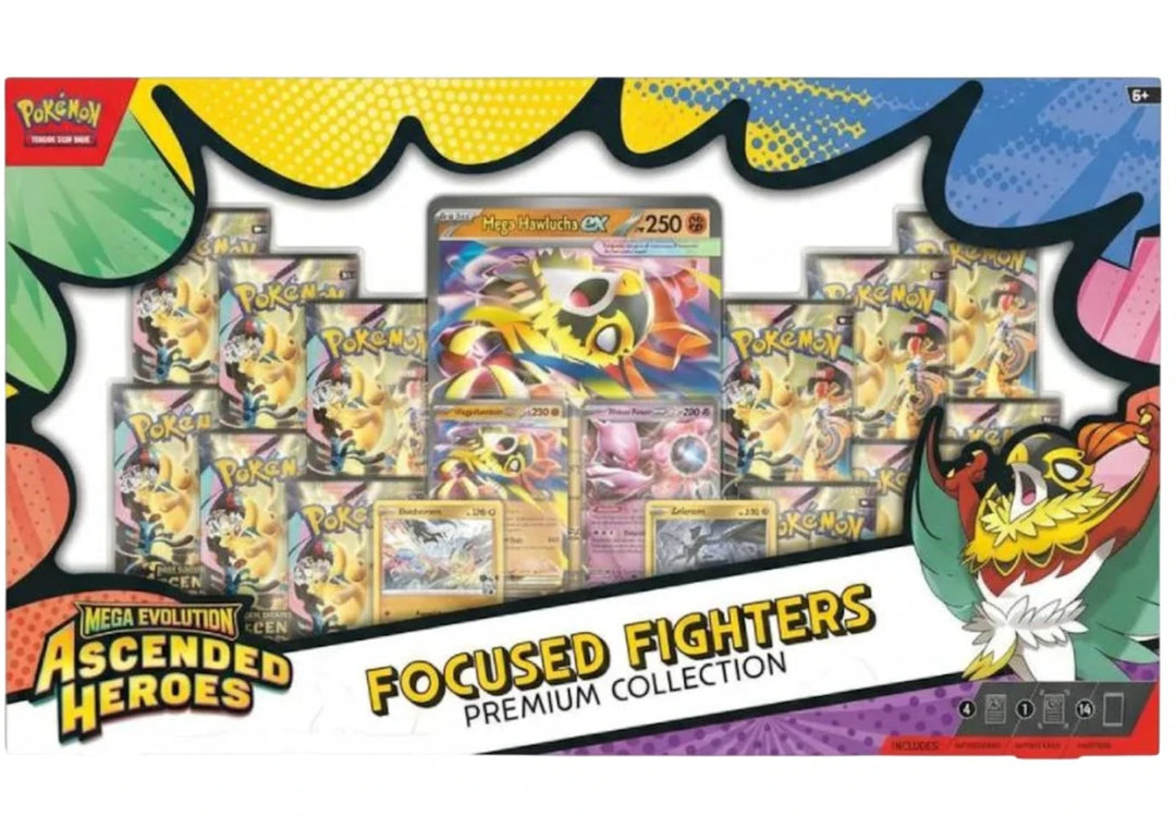 2026 Pokémon Mega Evolution Ascended Heroes Premium Collection Box