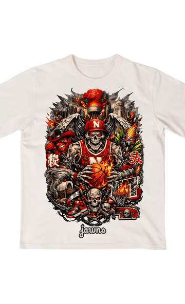 Nebraska Cornhuskers Godspeed Streetwear Basketball Shirt