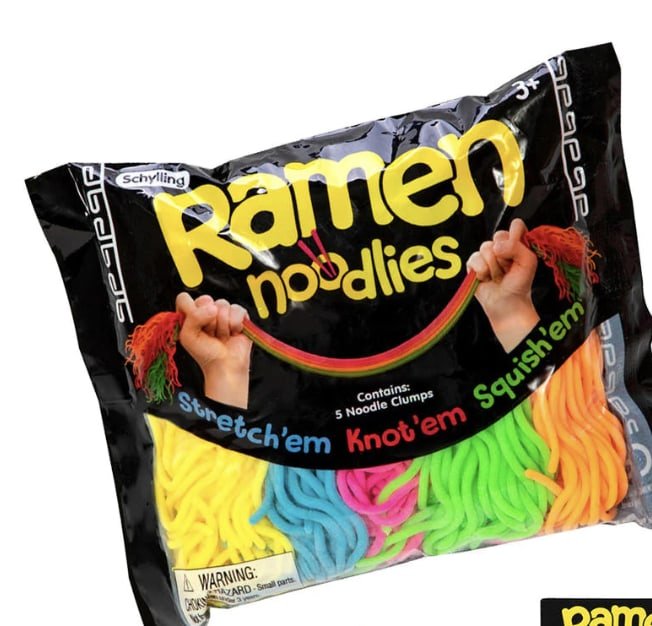 Nee-Doh Ramen Noodles - Sensory Toys - Jawns on Fire Sneakers &amp; Shoes