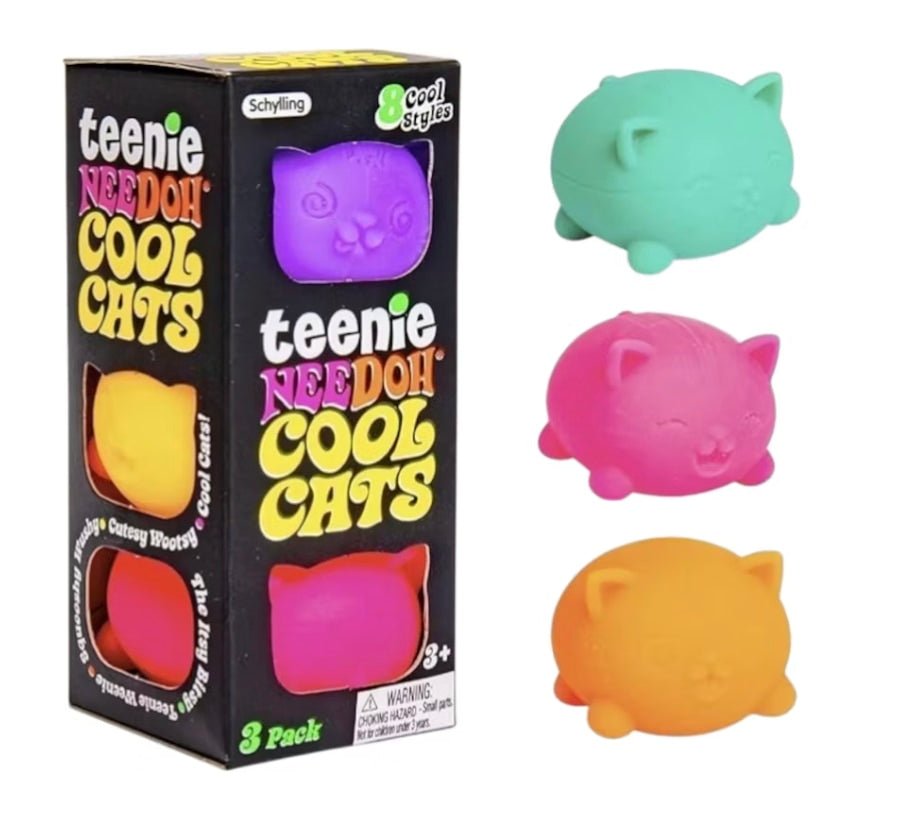 Nee-Doh teenie Cool Cats - Sensory Toys - Jawns on Fire Sneakers &amp; Shoes