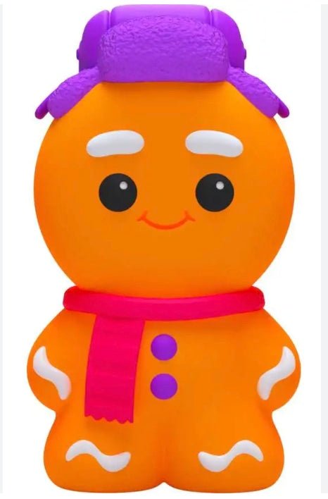 NeeDoh 2025 Squishmas Glowman 3.25-Inch Stress Toy - Assorted Colors - Sensory Toys - Jawns on Fire Sneakers &amp; Shoes