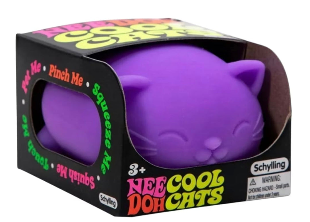 NeeDoh Cool Cats Assorted Color - Sensory Toys - Jawns on Fire Sneakers &amp; Shoes