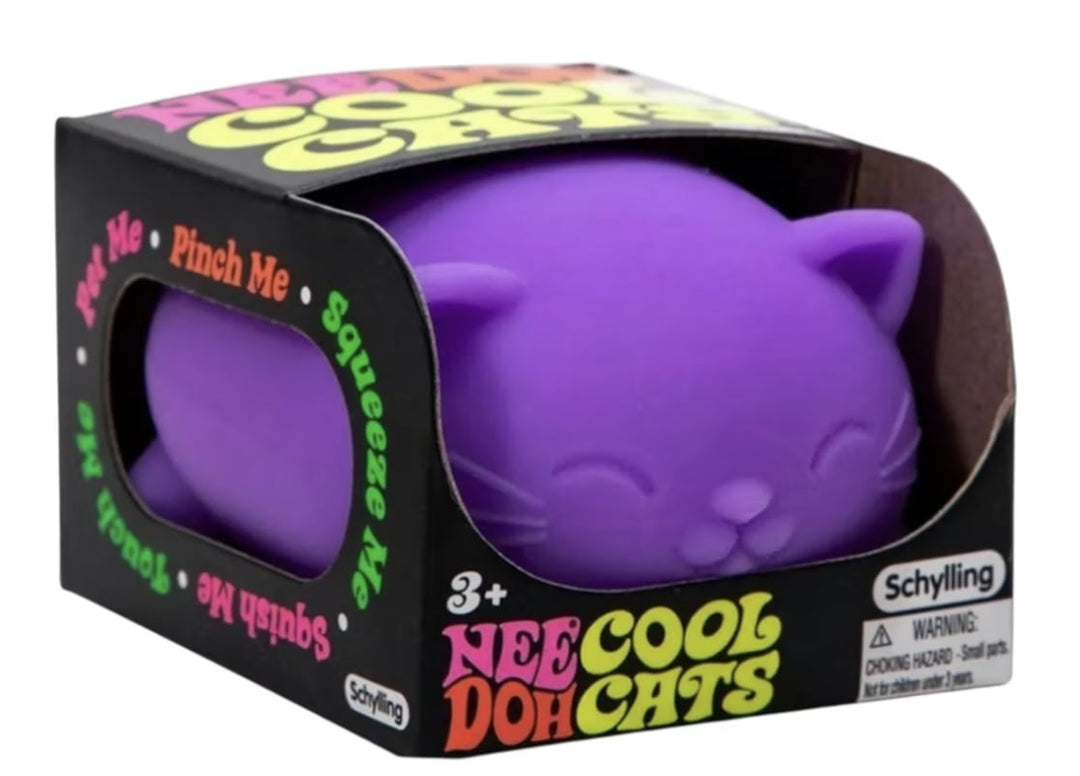 NeeDoh Cool Cats Assorted Color - Sensory Toys - Jawns on Fire Sneakers & Shoes