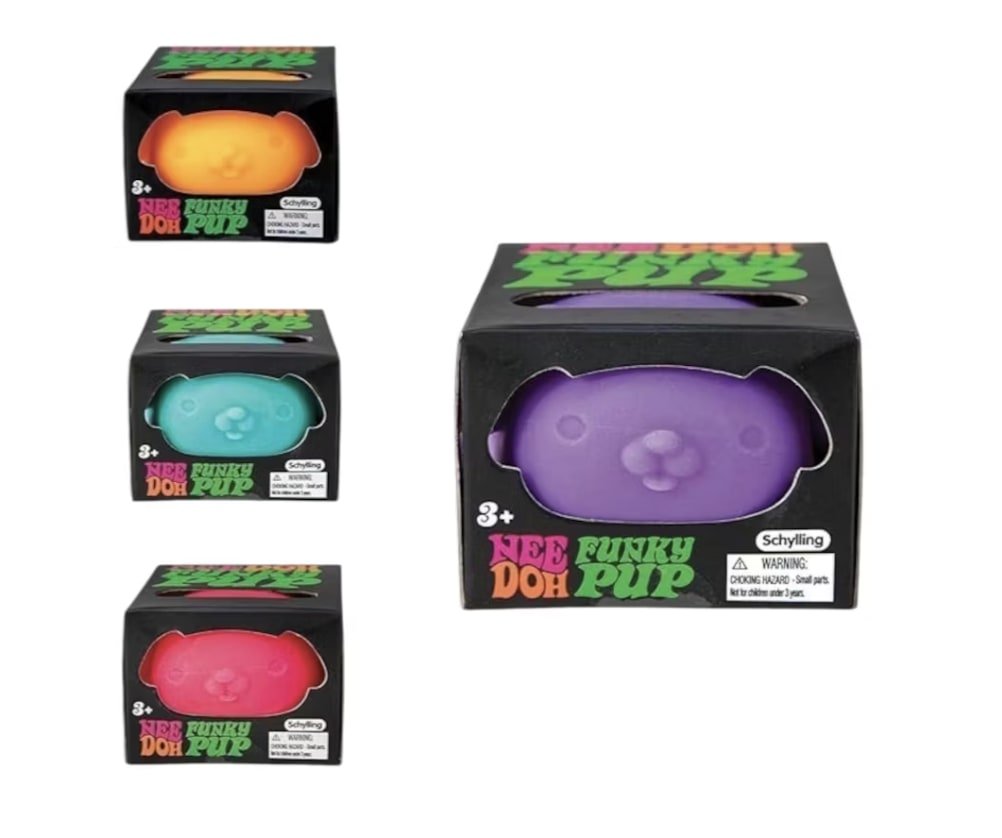 NeeDoh Funky Pup Squishy Fidget Toy - Sensory Toys - Jawns on Fire Sneakers & Shoes